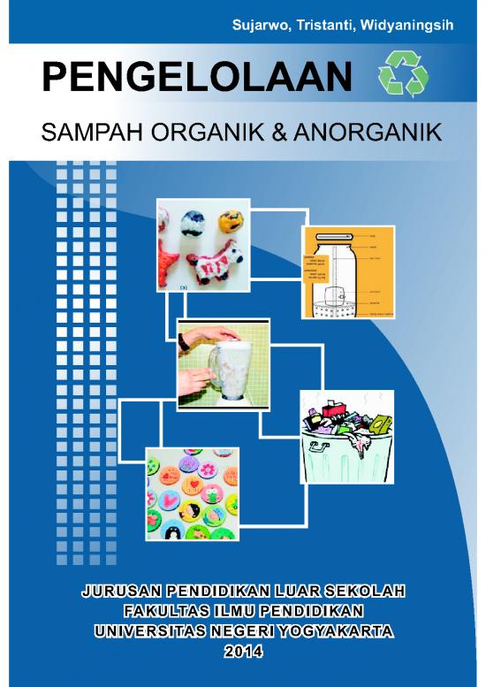 Buku Pengelolaan Sampah Organik & Anorganik Baru