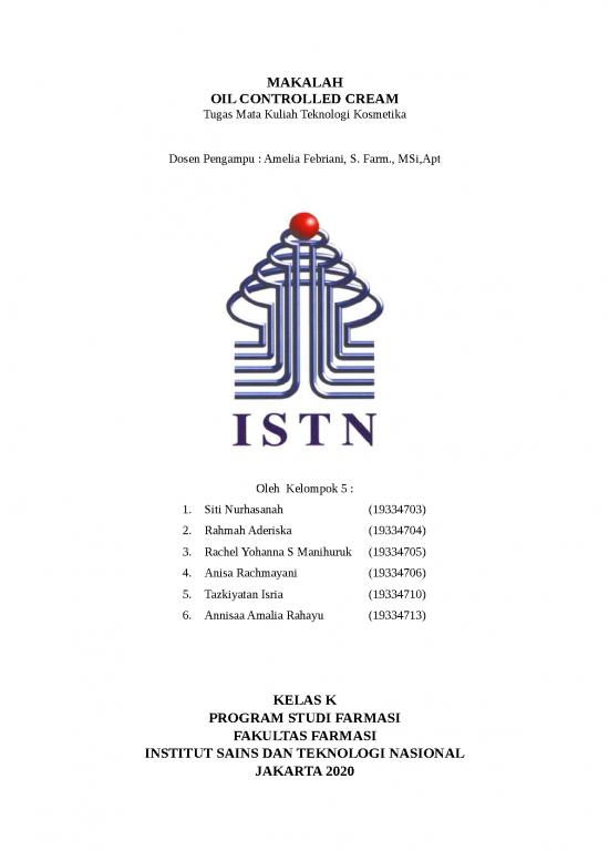 picture_Makalah Oil Controlled Cream Kelompok 5 Teknologi Kosmetika5