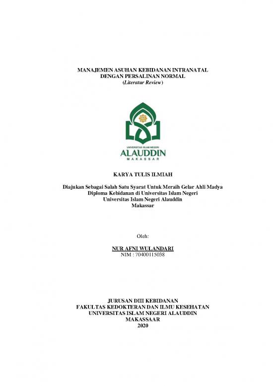 picture_Asuhan Kebidanan Pdf 60836 | Nur Afni Wulandari 70400115038