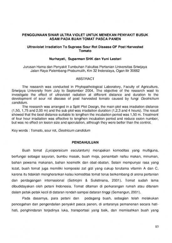 picture_Agriculture Thesis Pdf 60269 | Penggunaan Sinar Ultra Violet Untuk Menekan Busuk Asam Tomat Pdf 2