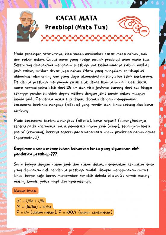 picture1_Rabun Jauh Miopi Kacamata Berlensa 60061 | Presbiopi