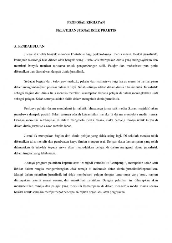 picture Jurnalistik Pdf 61618 | Proposal Pelatihan Jurnalistik Praktis picture Jurnalistik Pdf 61618 | Proposal Pelatihan Jurnalistik Praktis