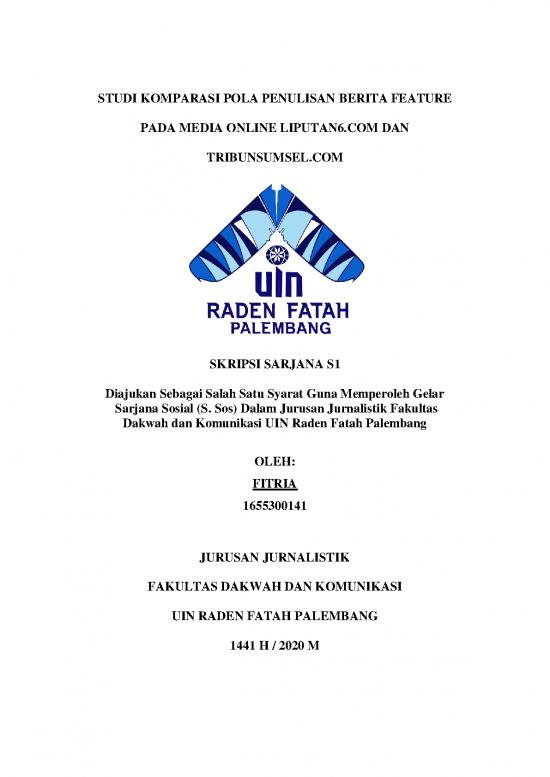 picture Jurnalistik Pdf 61638 | Skripsi Bab I