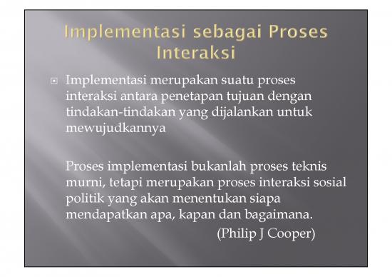 Kuliah 1 Pengertian Implementasi