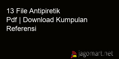 picture 13 File Antipiretik Pdf | Download Kumpulan Referensi