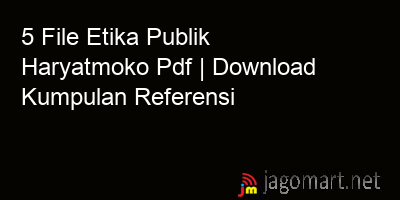 picture1 5 File Etika Publik Haryatmoko Pdf | Download Kumpulan Referensi picture 5 File Etika Publik Haryatmoko Pdf | Download Kumpulan Referensi