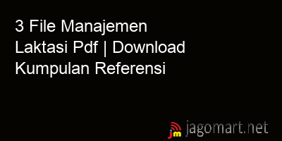picture 3 File Manajemen Laktasi Pdf | Download Kumpulan Referensi