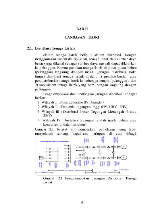 picture_Pengelompokan Jaringan Distribusi Tenaga Listrik 61851 | 1612010 Bab Ii