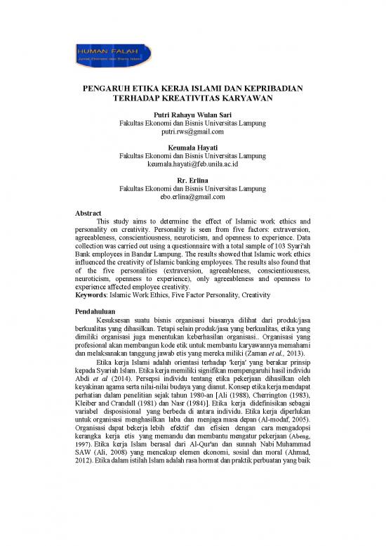 picture1_Etika Pdf 62987 | 2021 Pengaruh Etika Kerja Islami Dan Kepribadian picture1_Etika Pdf 62987 | 2021 Pengaruh Etika Kerja Islami Dan Kepribadian