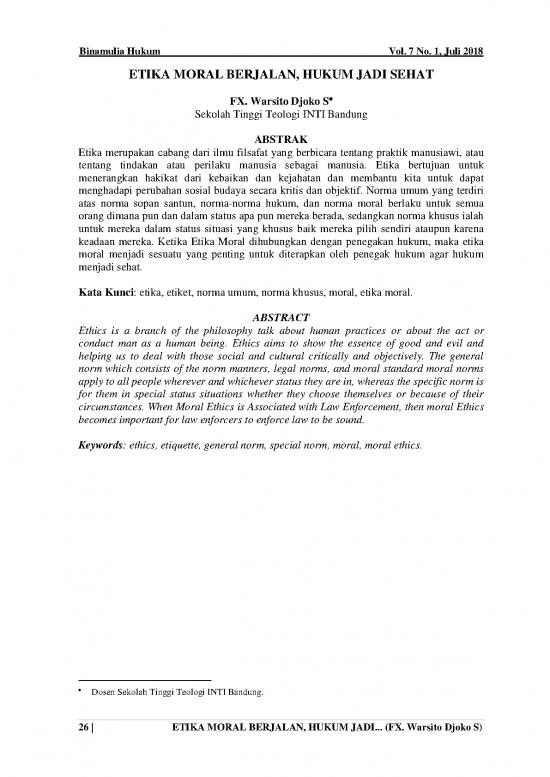 picture Etika Pdf 62874 | 275403 Etika Moral Berjalan Hukum Jadi Sehat 77dca60a