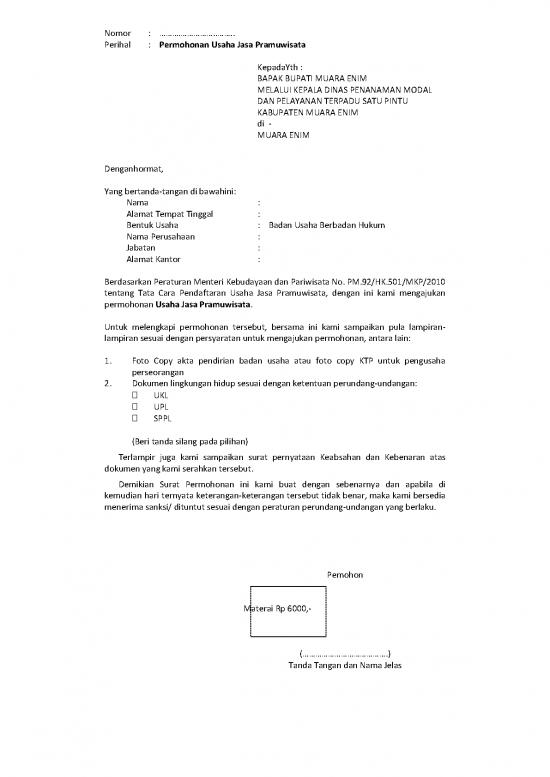 picture Jasa Pramuwisata 63610 | 76edbb87047748a009bcdd1244f90501 Formulir Blanko Izin Pramuwisata