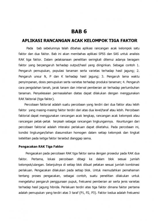 picture Rancangan Acak Lengkap Satu Faktor 61832 | Bab6rak3f