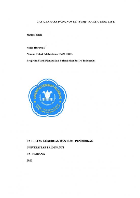 picture Bumi Tere Liye Pdf 63663 | Bab  Netty Terakhir (1) Ok