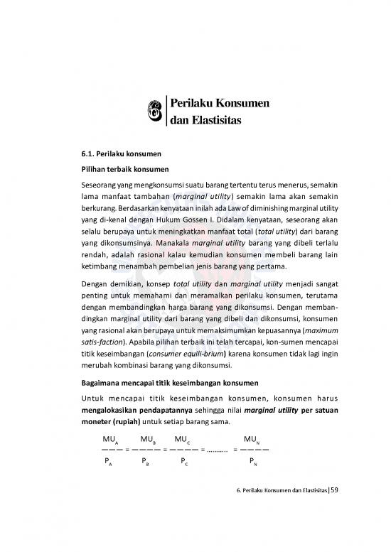 picture_Keseimbangan Pdf 64008 | Book Konta Damanik Gatot Sasongko Peng Ilmu Ekonomi Eko Mikro Bab 6