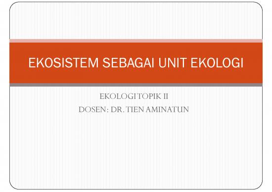 picture Ekosistem Pdf 62327 | Ekosistem Sebagai Unit Ekologi