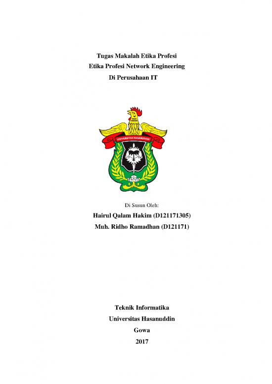 picture Etika Pdf 62839 | Etika Profesi Network Engineering Di Perusahaan It