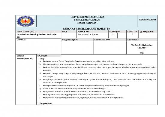 picture Sediaan Semi Padat 63454 | Far65033 Fts Semi Padat Dan Cair