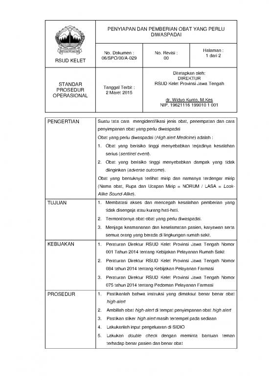 picture Obat Lasa 63424 | Farmasi Spo Penyiapan Dan Pemberian Obat Yang Perlu Diwaspadai 00 picture Obat Lasa 63424 | Farmasi Spo Penyiapan Dan Pemberian Obat Yang Perlu Diwaspadai 00