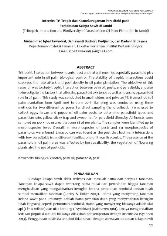 picture_Contoh Parasitoid 62212 | Interaksi Tri Tropik Dan Keanekaragaman Parasitoid Pada