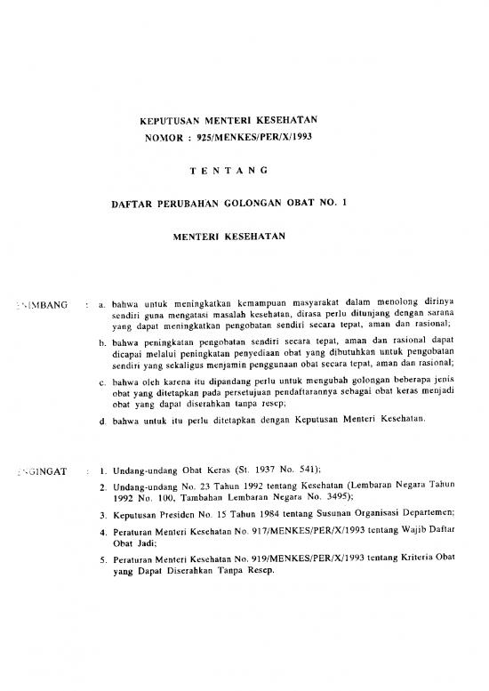 picture_Kemenkes 925 Per X 1993 Obat