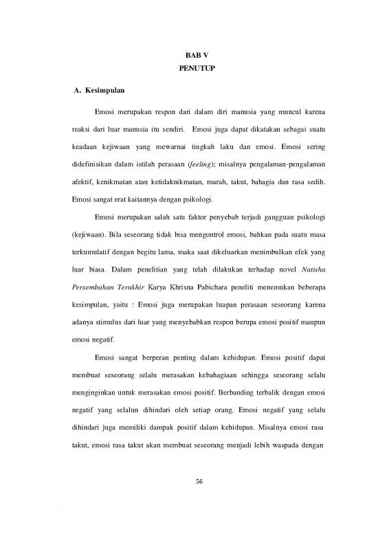 picture_Perasaan Dan Emosi Dalam Psikologi Pdf 63955 | Kesimpulan