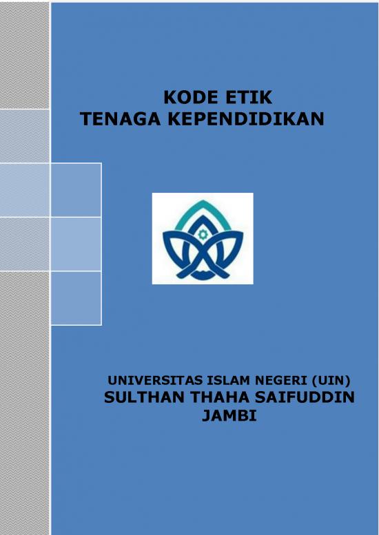 picture Etika Pdf 62832 | Kode Etik Karyawan Uin Sts Jambi