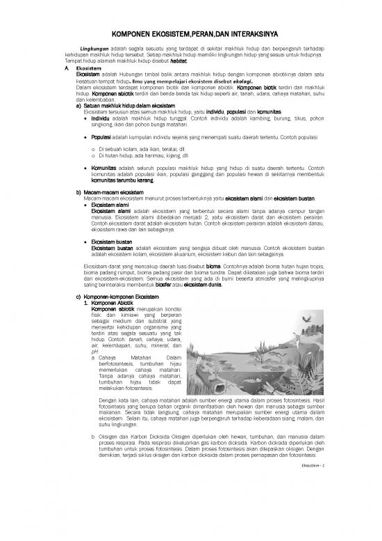 picture_Ekosistem Pdf 62348 | Komponen Ekosistem