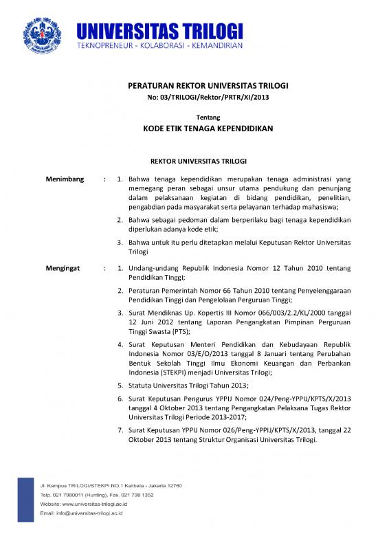 picture Kode Etik Penelitian 63204 | Prtr 03 Kode Etik Tendik 18nov