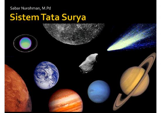 picture Komet Pdf 63677 | Sistem Tata Surya