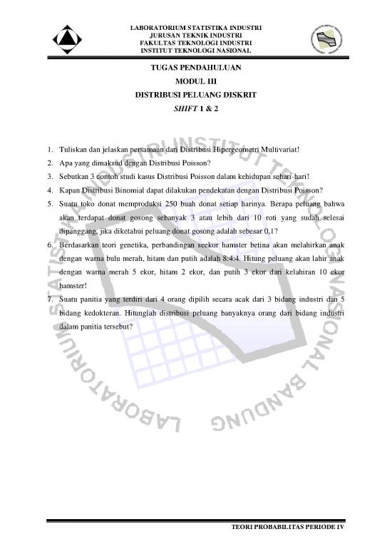 picture_Distribusi Peluang Diskrit 61910 | Tugas Pendahuluan Modul 3
