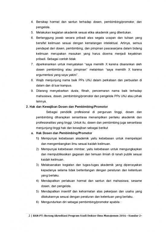 Etika Pdf 62925 | Standar 1 Aturan Dan Etika Akademik Mahasiswa Dan Dosen