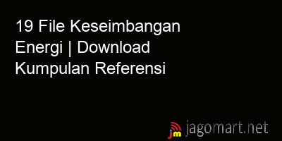 picture 19 File Keseimbangan Energi | Download Kumpulan Referensi