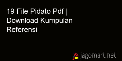 picture 19 File Pidato Pdf | Download Kumpulan Referensi