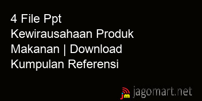 picture 4 File Ppt Kewirausahaan Produk Makanan | Download Kumpulan Referensi