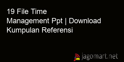 picture 19 File Time Management Ppt | Download Kumpulan Referensi
