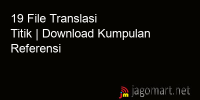 picture 19 File Translasi Titik | Download Kumpulan Referensi