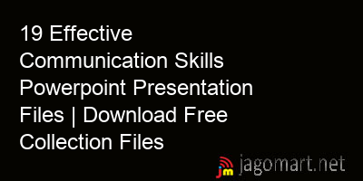 powerpoint presentation on communication skills free download