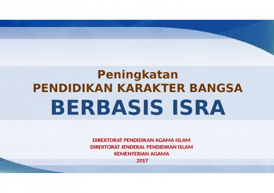 picture Power Point Pendidikan Karakter 65326 | 02 Ppt Ppk Isra