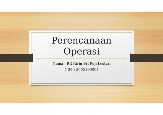 picture1_Manajemen Waktu Ppt 64572 | 02perencanaan Operasi By Ririn picture1_Manajemen Waktu Ppt 64572 | 02perencanaan Operasi By Ririn