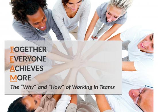 picture Presentation Skills Ppt 66319 | 1 Teamwork Module