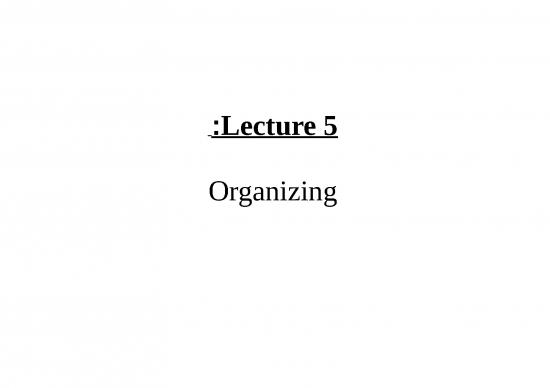 picture People Management Ppt 65770 | 5 Orgnizing