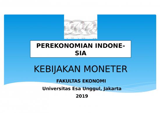 Kebijakan Moneter Ppt 64557 | 8 7449 Feb601 Perekonomian Indonesia ...