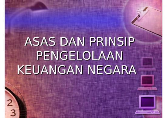 picture_Ppt Manajemen Keuangan 64650 | Asas Dan Prinsip Pengelolaan Keuangan Negara