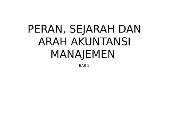 picture Ppt Manajemen Konflik 64277 | Bab 1peran, Sejarah Dan Arah Akuntansi Manajemen