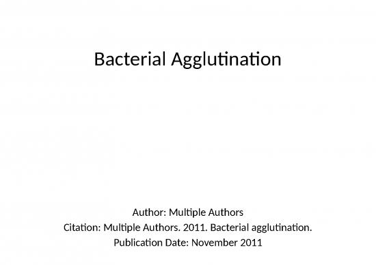 picture Enzyme Assay Slideshare 66713 | Bacterial Agglutination