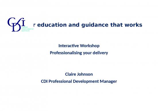 picture Career Ppt 66180 | Career Education And Guidance That Works Conference Workshop