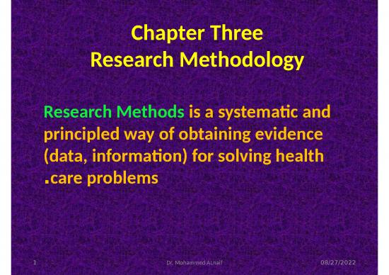 picture1_Research Methodology Slideshare 66833 | Chapter Three Research Methods