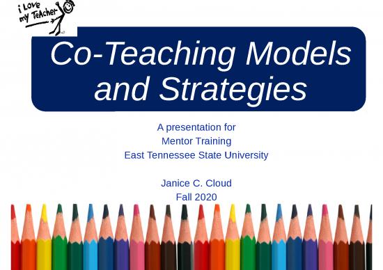 picture Planning Ppt 66193 | Co Teaching Stratgies