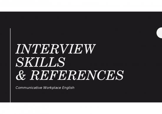 picture1_Ppt Job Interview Presentation 66221 | Interview Skills References