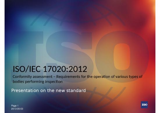 picture Standard Ppt 64908 | Isoiec17020 Presentation
